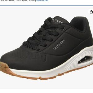 Skechers Women's Uno- Stand On Air Sneaker 6.5W (runs big fits size 7W)
